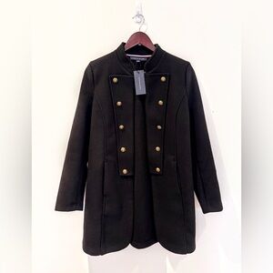 Tommy Hilfiger Black Military Chic Blazer Jacket Women’s Size Small
